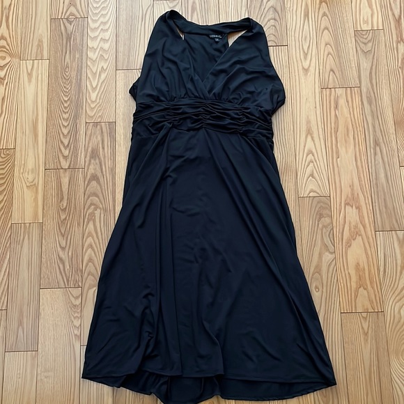 Mid-Length Black Dress - Picture 1 of 4